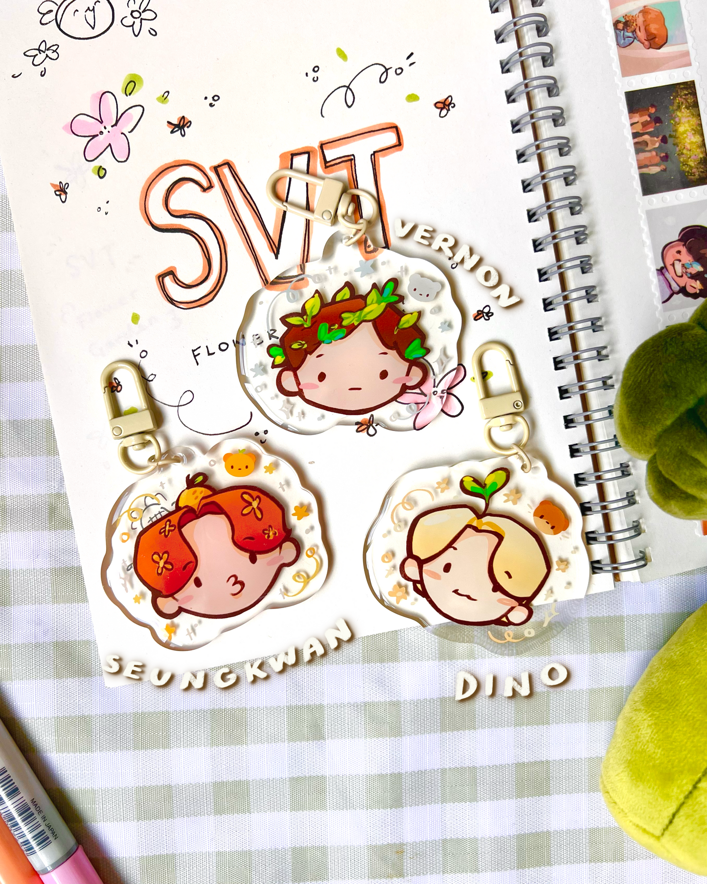 SVT Flower Charms