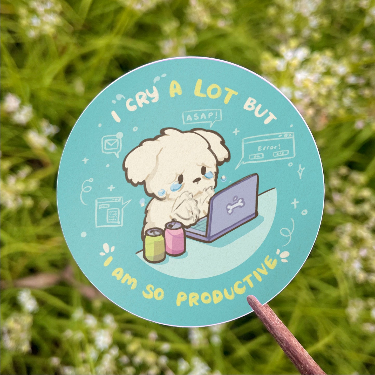 [PRE-ORDER] Motivational Dog Stickers
