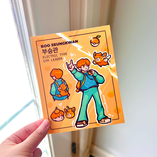 Pokemon Gym Leader Seungkwan Print