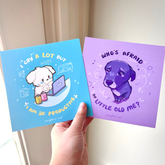 Motivational Dog Prints