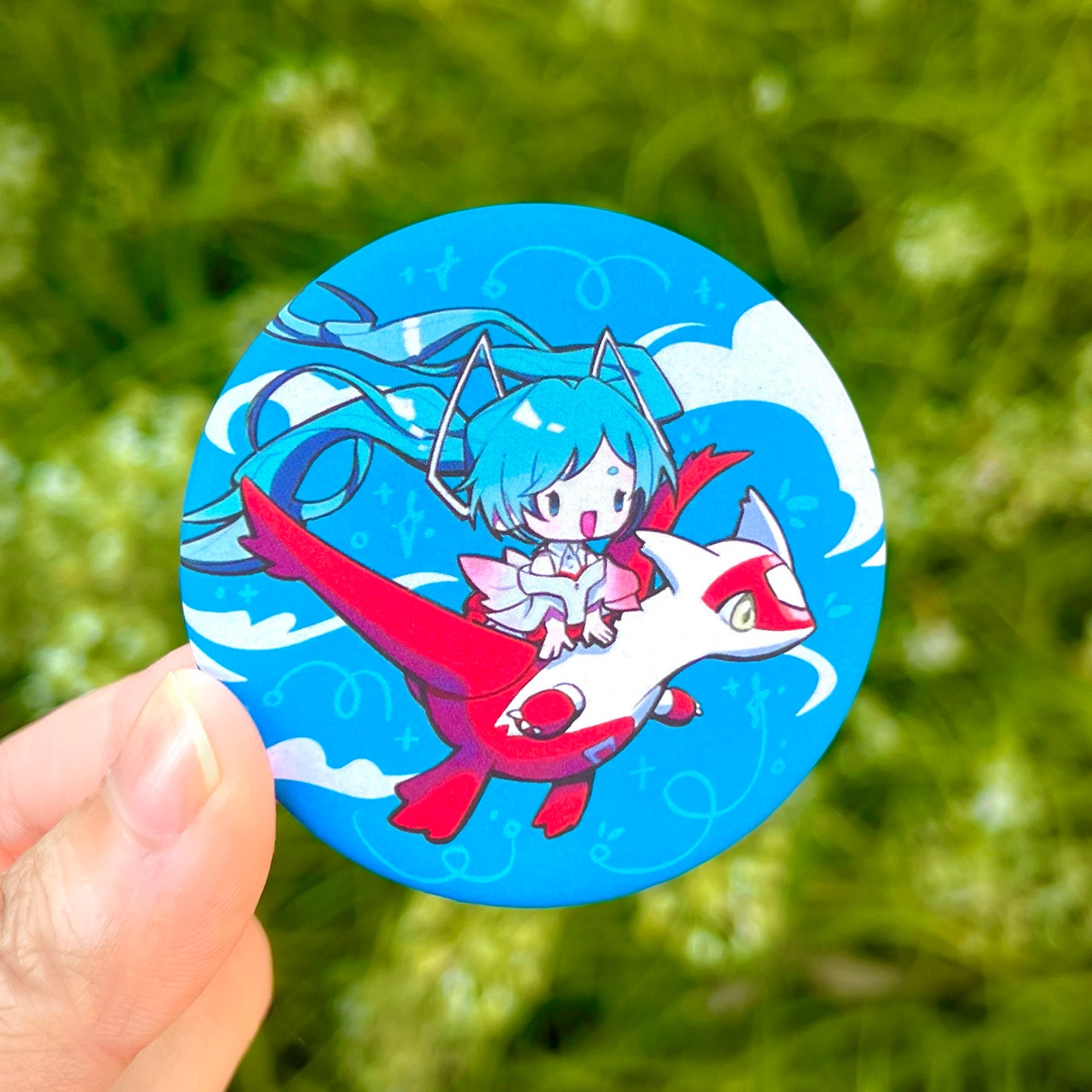 Pokemon x Miku Buttons