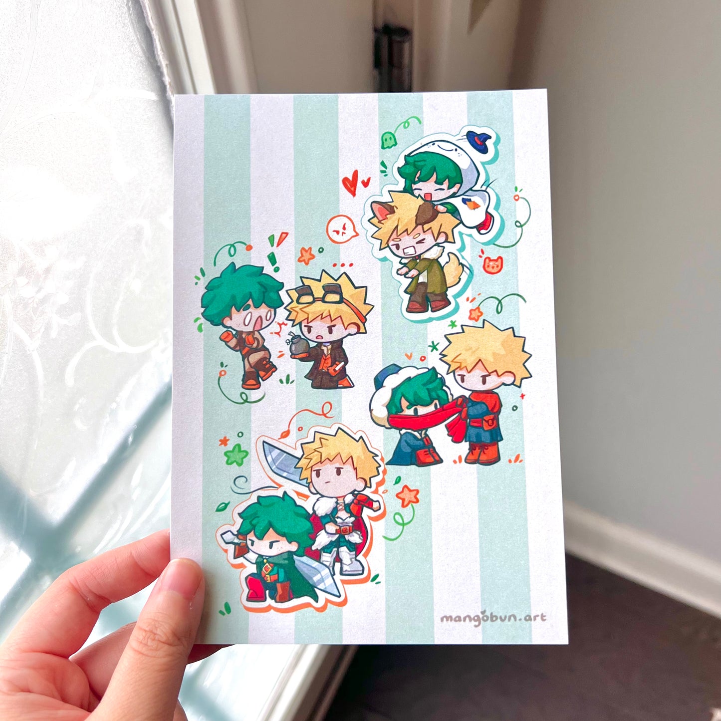 BakuDeku Alternate Universe Print