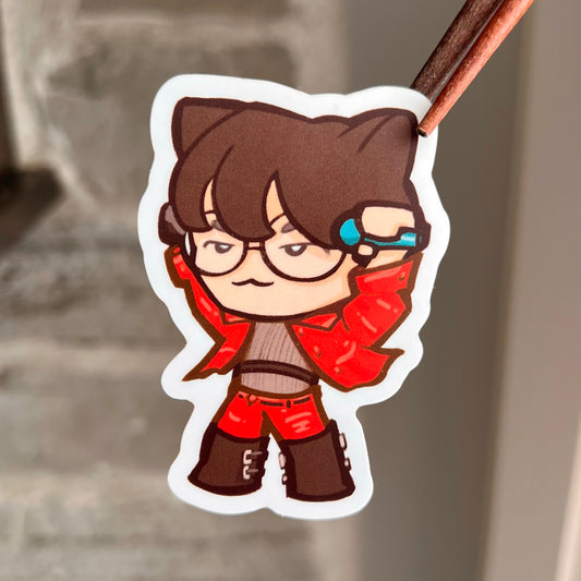 Fire Wonwoo Sticker