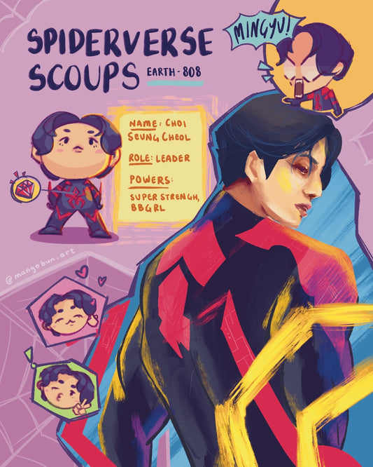 Scoups Spiderverse Print